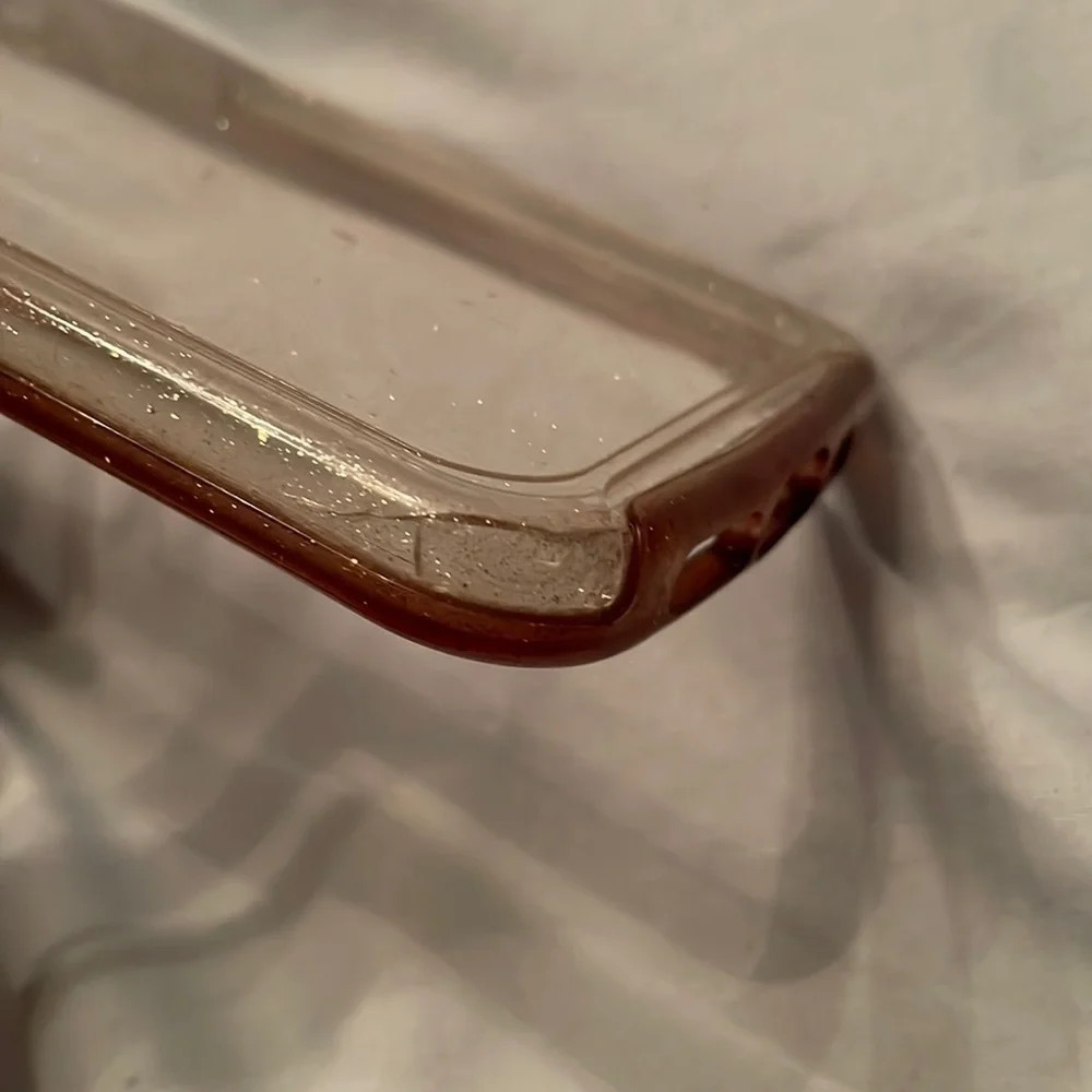 iPhone 12 and Pro Symmetry Series Clear Case sparkle glitter otter box cover